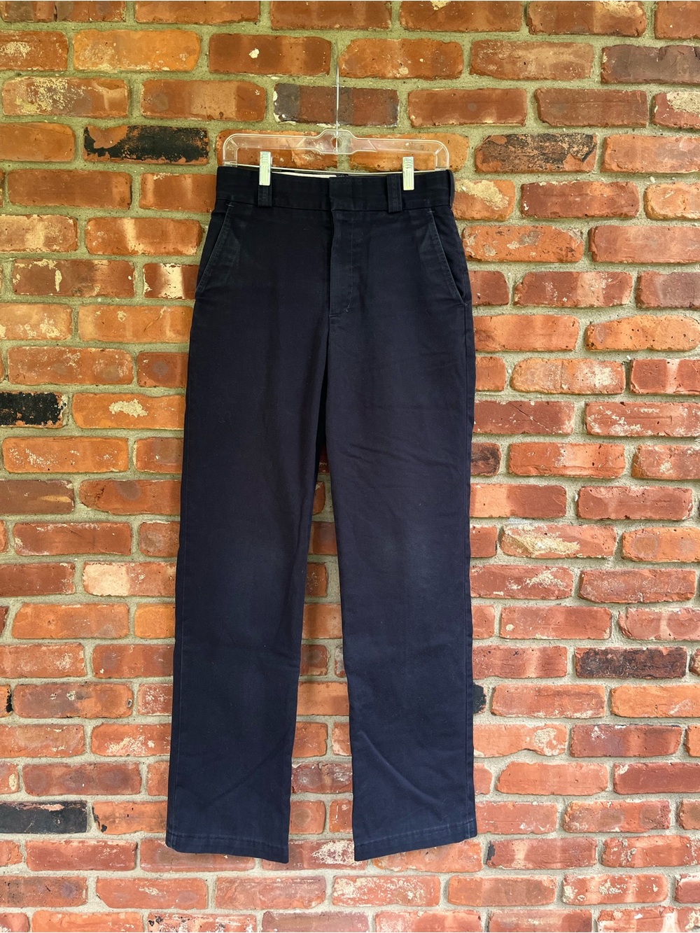 Men's Navy Straight Leg Chinos